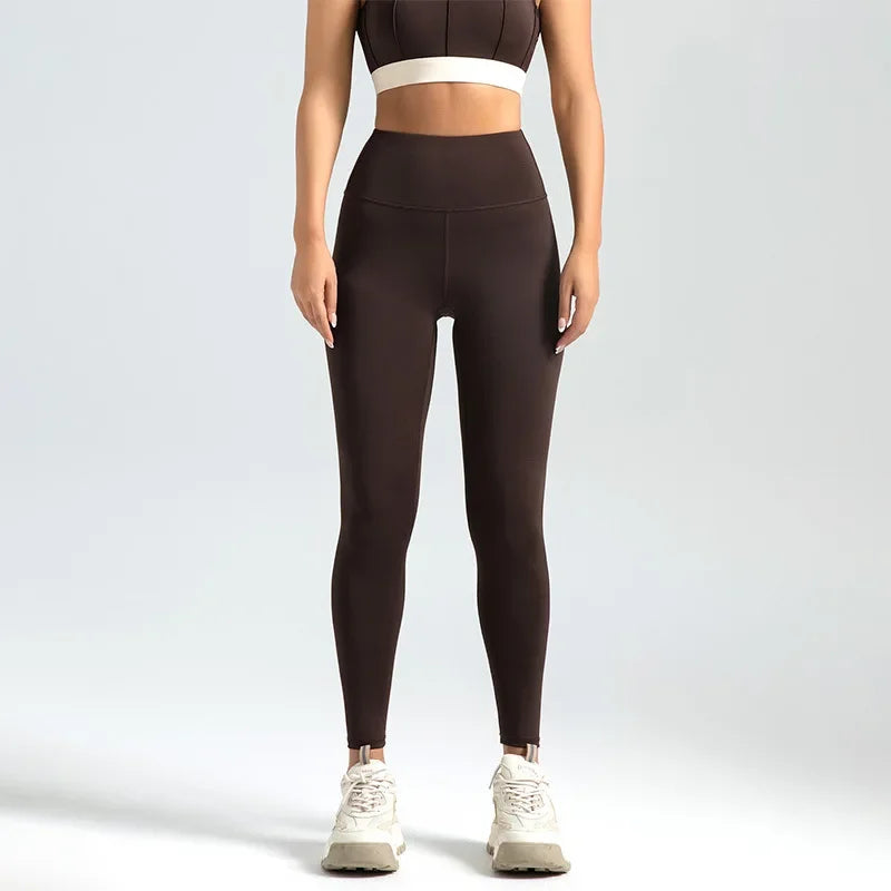 High-Waisted Stretchy Yoga Leggings