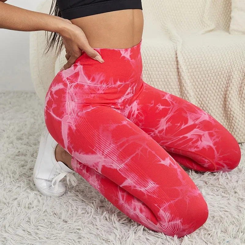 High Waisted Seamless Gym Leggings