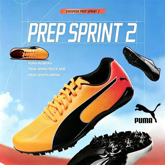 PUMA-Style Racing Spikes – Lightweight Training Shoes