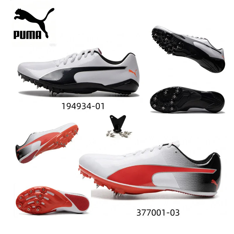 PUMA-Style Racing Spikes – Lightweight Training Shoes