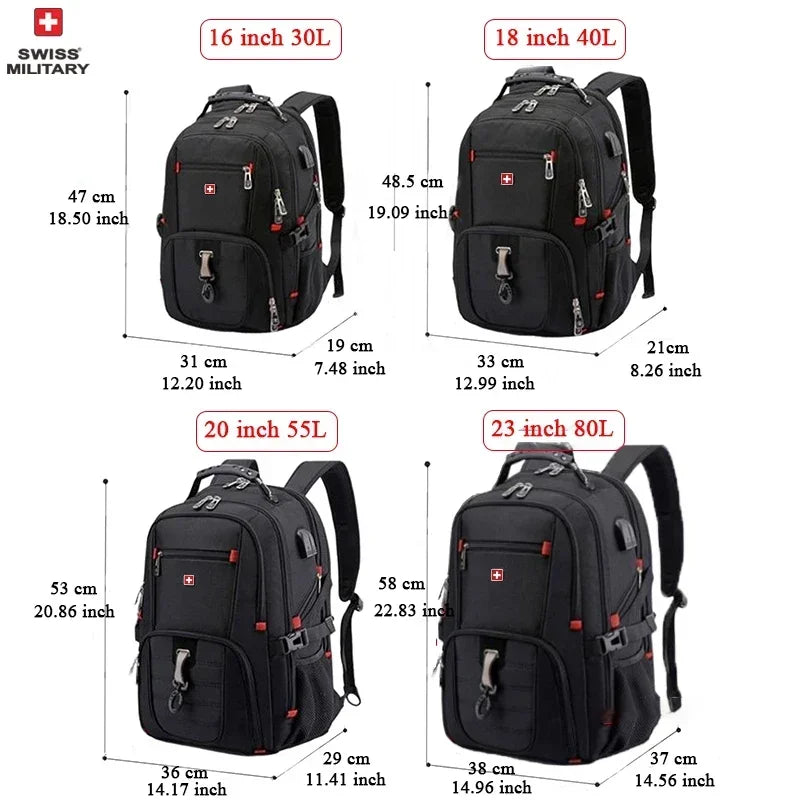 SWISS MILITARY 17” Laptop Backpack