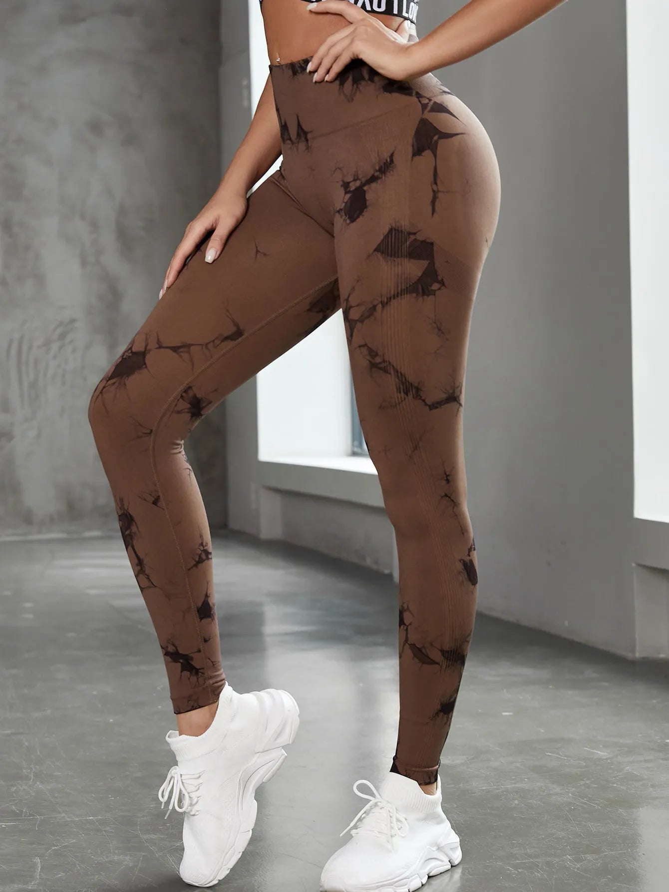 High Waisted Seamless Gym Leggings