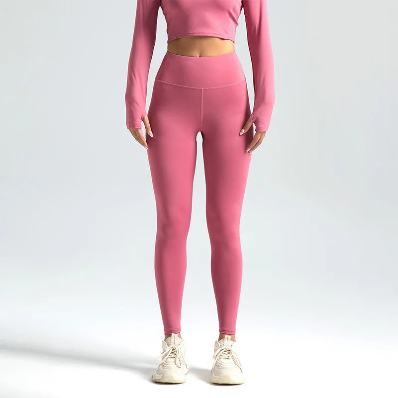 High-Waisted Stretchy Yoga Leggings