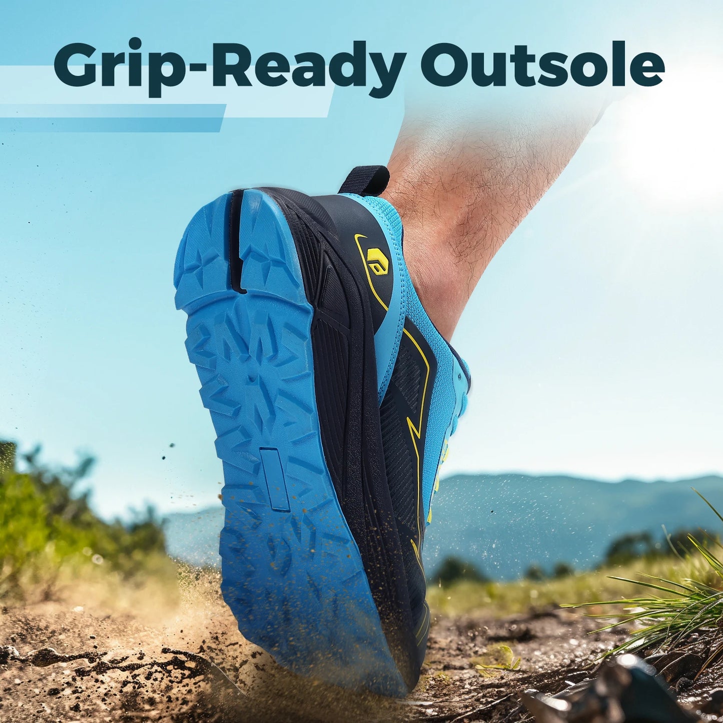 Male High Grip Trail Running Shoes