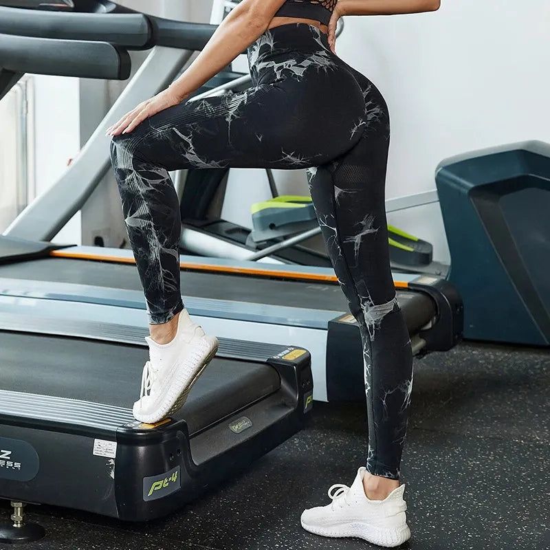 High Waisted Seamless Gym Leggings