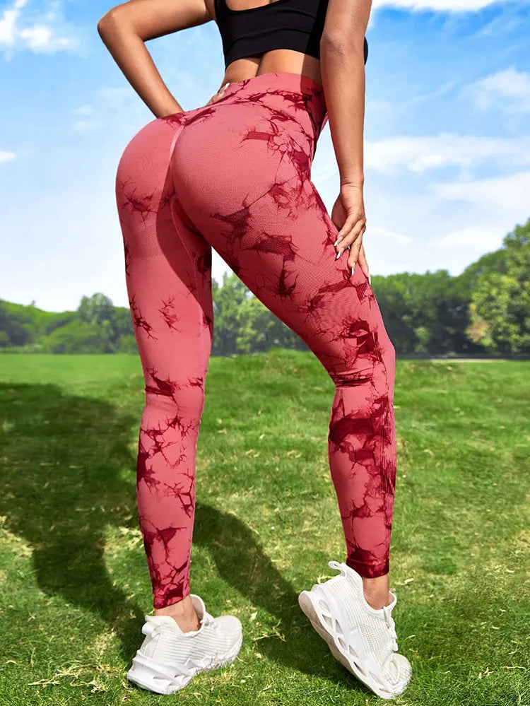 High Waisted Seamless Gym Leggings