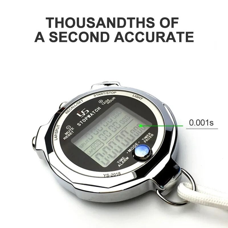 Precision Digital Stopwatch – Sprint Stable Athleisure