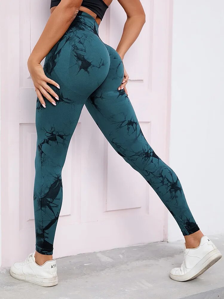 High Waisted Seamless Gym Leggings