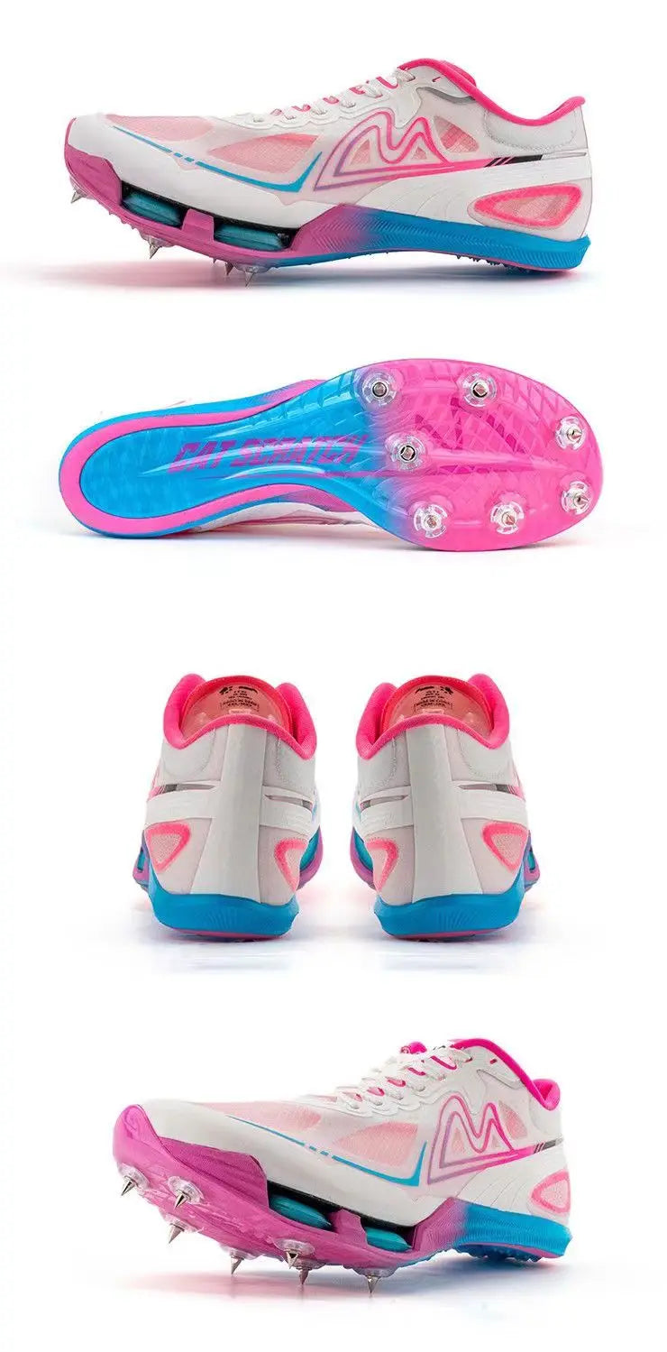 Full Carbon Plate Sprint Spikes Shoes